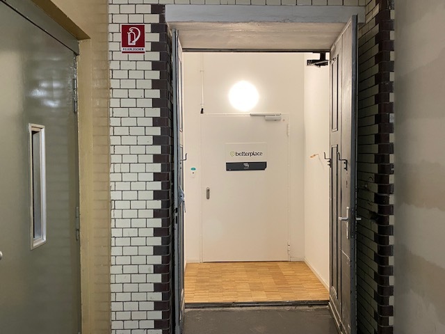 Büroeingang betterplace 3 OG